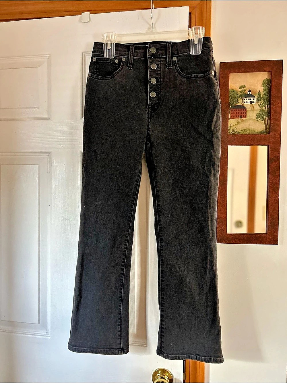 Madewell Cali Demi-Boot Black Demi-Boot Jeans Waist 28